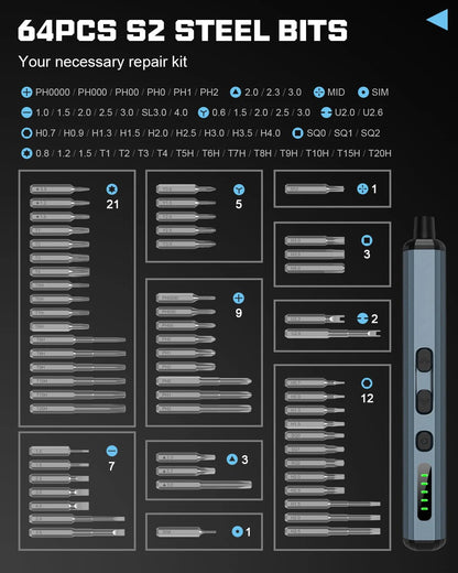 Magnetic Electric Screwdriver