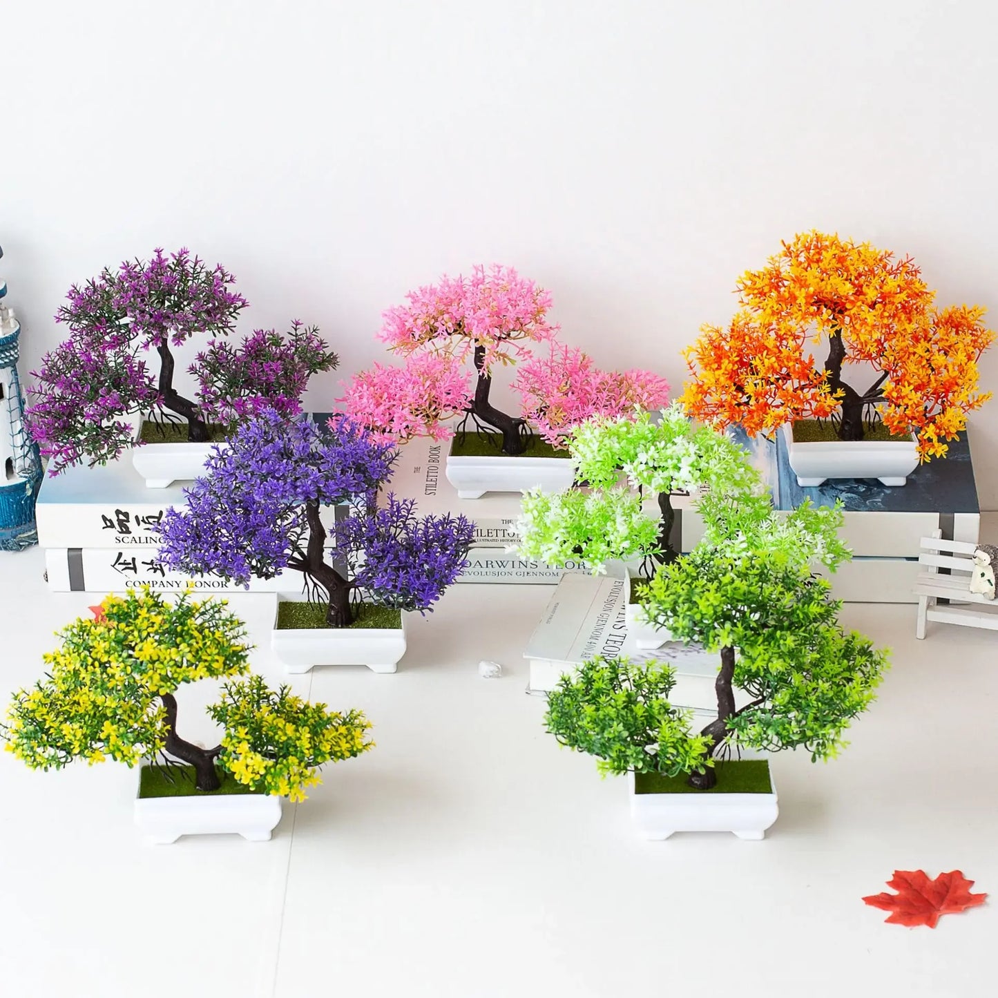 Artificial Plant Bonsai Plastic