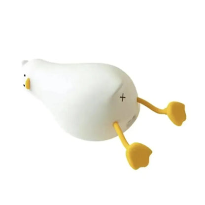 LED Night Light Rechargeable Silicone Squishy Duck Lamp